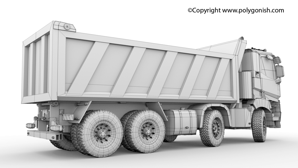 Renault K 440 Truck 3D Model